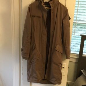 Utility winter Trench